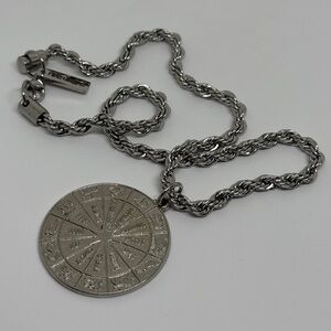 Vintage Astrology Necklace